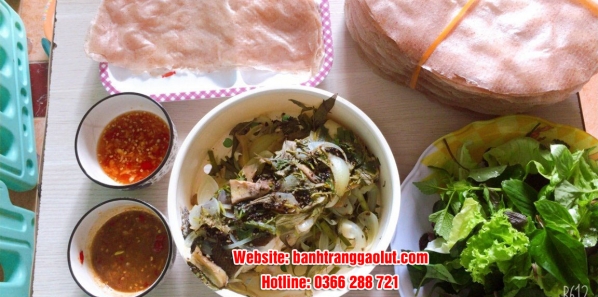 Bánh tráng gạo lứt tại Quảng Ngãi