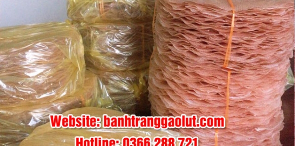 Bánh tráng gạo lứt tại Lai Châu